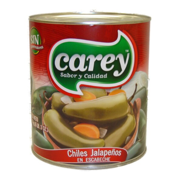 CAREY WHOLE JALAPEÑO ENTERO 6/10